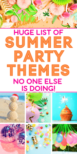 POPULAR SUMMER PARTY THEMES - FUN PARTIES FOR SUMMER AND CREATIVE PARTY IDEAS