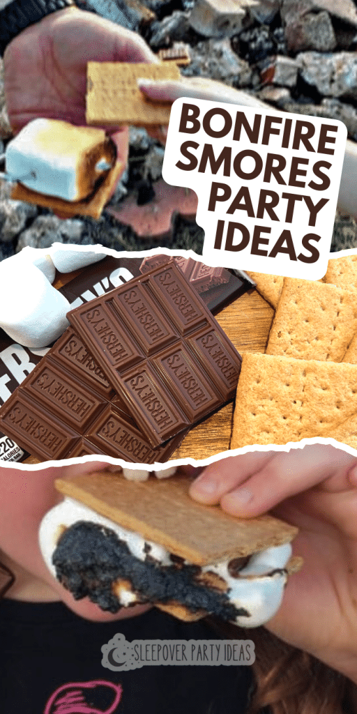 BONFIRE SMORES STATION IDEAS FOR FALL CAMPFIRE PARTY