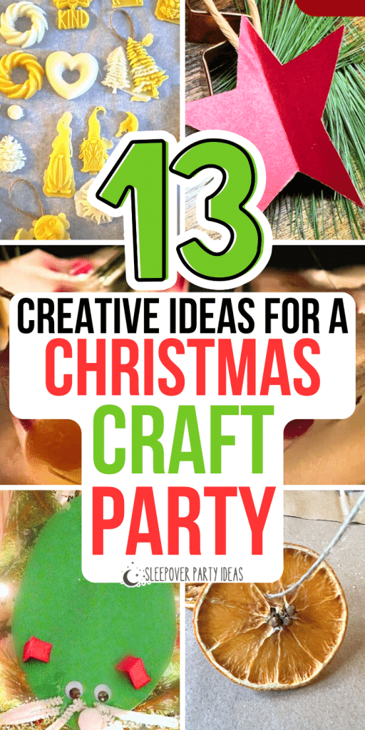 Christmas crafts for Fun DIY Christmas Craft Party Ideas