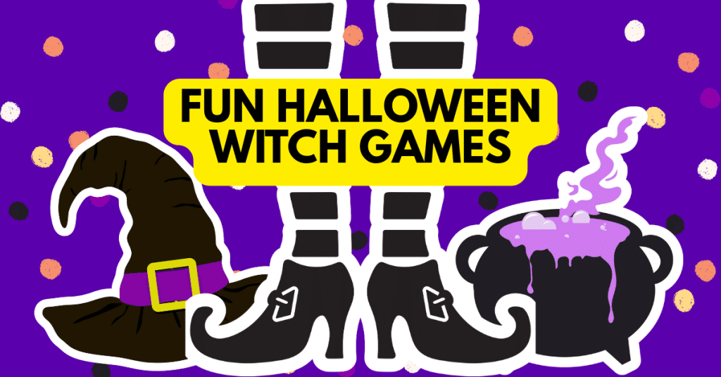 DIY Halloween Witch Party Games DIY Halloween Witch Party Games with witch themed party game images