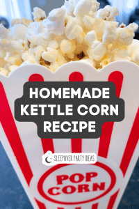 Homemade Kettle Corn Recipe For Popcorn Party