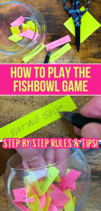 FISH BOWL GAME
