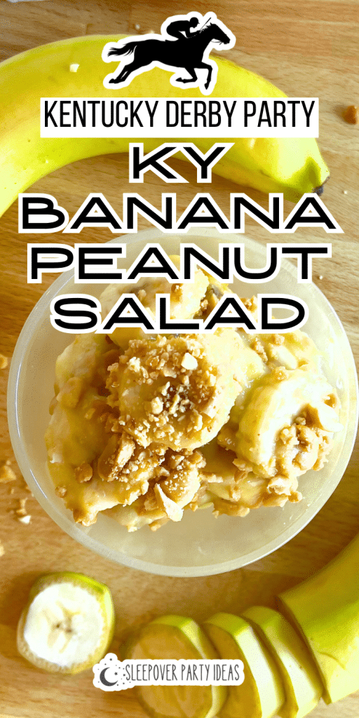 KY peanut banana salad desserts for Kentucky Derby party southern recipe for banana salad for Kentucky derby party desserts