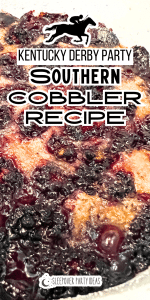 southern cobbler recipe desserts for Kentucky Derby party