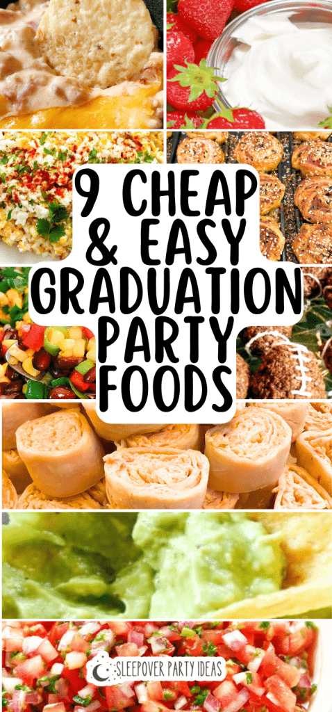 9 Cheap and Easy Graduation Party Food Ideas cheap and easy graduation party foods for a finger foods party buffet