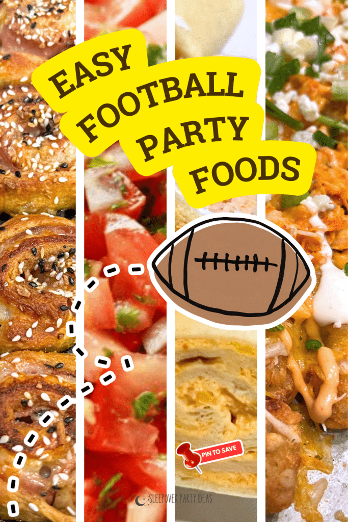 Easy Food For Football Party Game Day Recipes or Tailgating Ideas football party foods and tailgate party appetizers for fall recipes