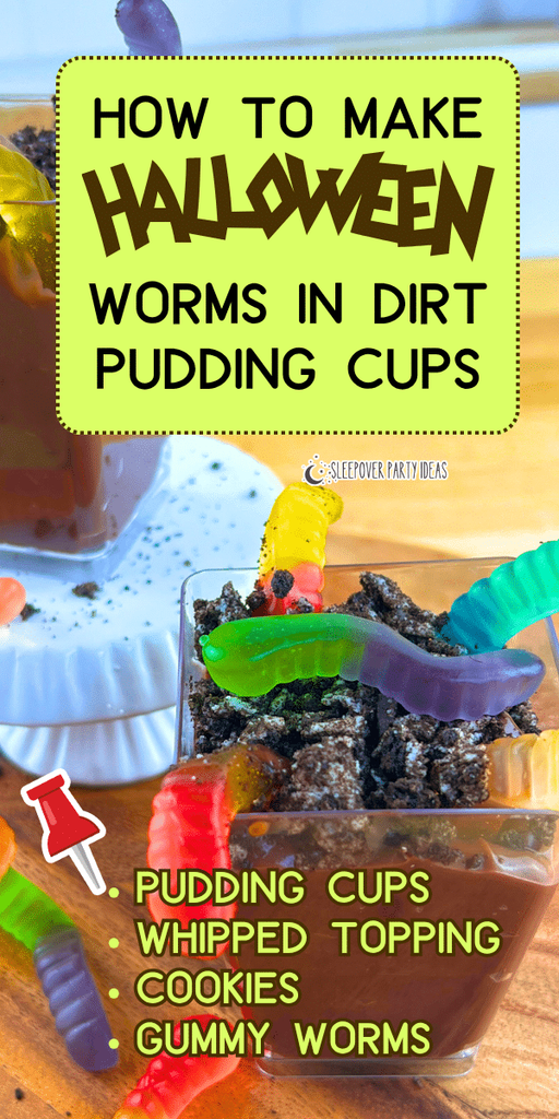 Worms In Dirt Halloween Treats Party Snacks For Kids worms in dirt Halloween party snacks for kids desserts