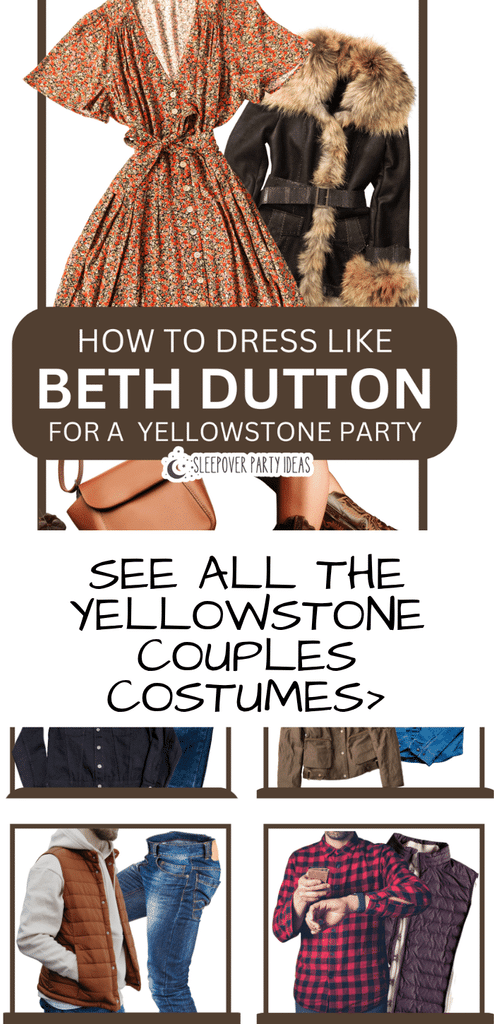 Yellowstone Couples Halloween Costume Ideas for DIY Halloween party outfits